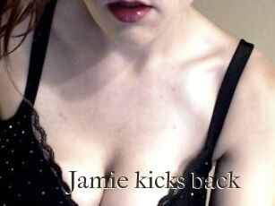 Jamie_kicks_back