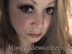 Missgoddessamberrose