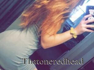 Thatoneredhead